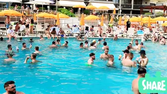 hotel marina resort♥️♥️pool party in hotel marina resort. #5