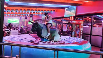 Tuesday mechanical bull rider in benidorm #2