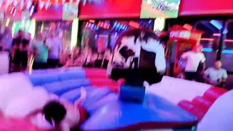 Cow ladies ridding bull in Benidorm September 24th 2023 in Benidorm #9