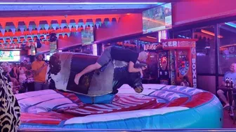 Discovering mechanical bull in benidorm ????