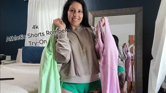 Shorts Try On: Part 4! | Athletic Rompers