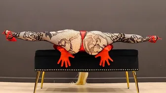 Yoga Art — Middle Splits №6