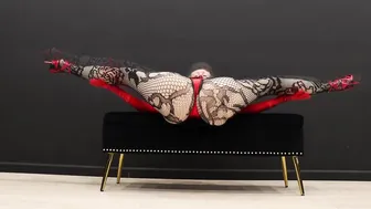 YOGA ART IN RED HEELS #8