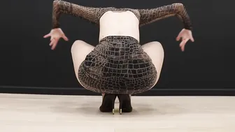 Yoga Art — Snake Dress #6