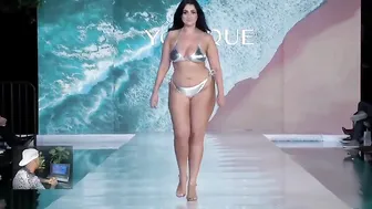 Kimberly Rhoades Walks In Swimwear | Miami Swim Week 2024 | Plus Size Fashion Show #2