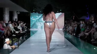 Kimberly Rhoades Walks In Swimwear | Miami Swim Week 2024 | Plus Size Fashion Show #3