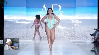 Kimberly Rhoades Walks In Swimwear | Miami Swim Week 2024 | Plus Size Fashion Show #5