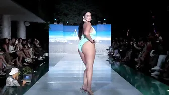 Kimberly Rhoades Walks In Swimwear | Miami Swim Week 2024 | Plus Size Fashion Show #6