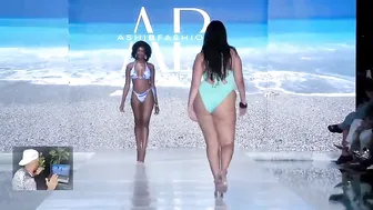 Kimberly Rhoades Walks In Swimwear | Miami Swim Week 2024 | Plus Size Fashion Show #7