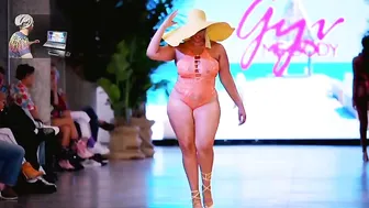 Amanda Morgan In Slow Motion | Miami Swim Week | Plus Size Fashion Show #2