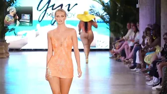 Amanda Morgan In Slow Motion | Miami Swim Week | Plus Size Fashion Show #9