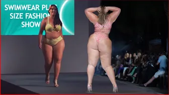 Exclusive Swimwear Plus Size Fashion Show - Front And Back Walk #1