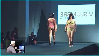 Exclusive Swimwear Plus Size Fashion Show - Front And Back Walk #2