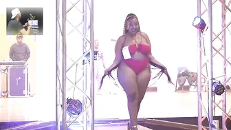 Marley Jensen In Slow Motion | Exclusive 2024 | Swimwear Plus Size Fashion Show #3