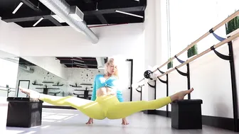 Yoga and Stretching Art— Splits Flow #5