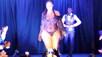 Kendra Crocker In Slow Motion | Miami Swim Week Plus Size Fashion Show #2