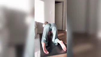 Wall Stretching Yoga Flow #5