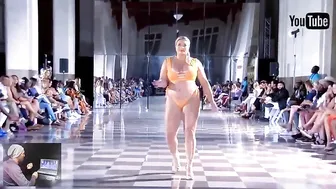 Women's Plus Size Swimwear | Hot Styles Fashion Show 2024 | Front And Back Walk #7