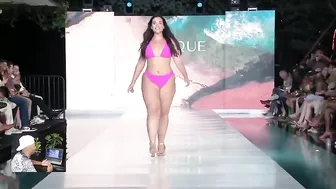 Best Of Olyria Clouds Walks In Swimwear - Miami Swim Week 2024 | Plus Size Fashion Show #2