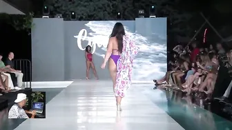 Best Of Olyria Clouds Walks In Swimwear - Miami Swim Week 2024 | Plus Size Fashion Show #5