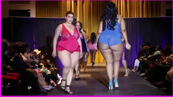 Plus-size Lingerie in Luxury Fashion Show - Display For The Newest Collection