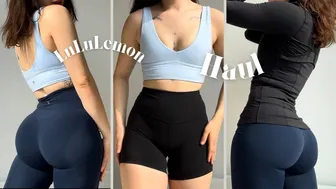 LuLuLemon gym wear try on haul