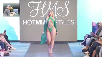 Karen Rodriguez In Slow Motion | Hot Miami Styles | Fashion Show 2024 #5