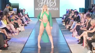 Karen Rodriguez In Slow Motion | Hot Miami Styles | Fashion Show 2024 #6