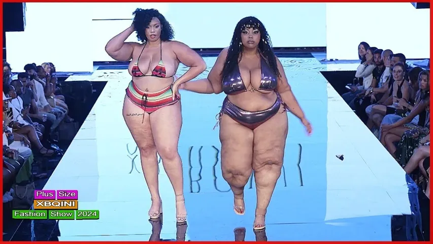 Xbiqini At Miami Swim Week | Plus-Size Models Put The Spotlight On Swimwear | Fashion Show 2024