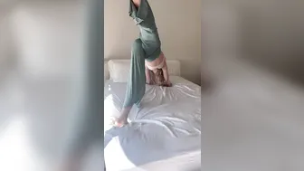 Relaxing Yoga in Bed #5