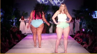 Curvy Women Can Do it All - New Collection 2023 Plus Size Lingerie Fashion Show #1