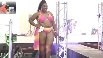 Kiara Conner In Slow Motion | Swimsuit Plus Size Fashion Show | Exclusive 2024 #6