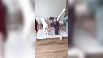 Arch Stretching 4 Girl Yoga #7