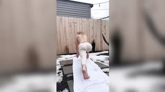 Yoga Flow in the Snow #7