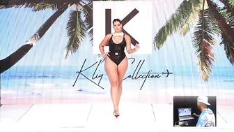 Laura Monroe In Slow Motion | Kliq Collection | Curvy Woman Fashion Show #2