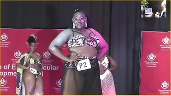 Bbw Curvy Super Body Plus Size Lingerie Fashion Show 2024 | Front And Back Walk #4