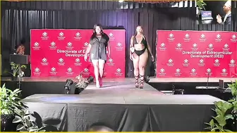 Bbw Curvy Super Body Plus Size Lingerie Fashion Show 2024 | Front And Back Walk #7