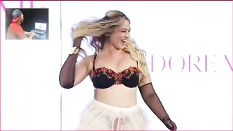 Plus Size Fashion Show - Women's Latest Gorgeous Lingerie - Front And Back Walk #2