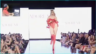 Plus Size Fashion Show - Women's Latest Gorgeous Lingerie - Front And Back Walk #3