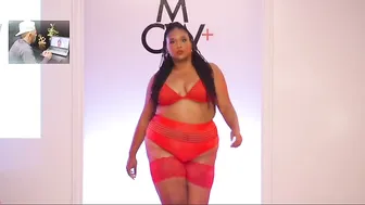 Plus Size Women's Latest Gorgeous Swimwear Miami Curves Week | Fashion Show #4