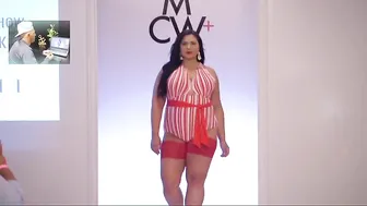 Plus Size Women's Latest Gorgeous Swimwear Miami Curves Week | Fashion Show #6