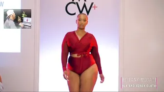 Plus Size Women's Latest Gorgeous Swimwear Miami Curves Week | Fashion Show #9