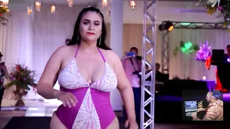 Abigail Castro In Slow Motion | Miami Swim Week Plus Size Fashion Show #2