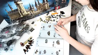 LEGO HOGWARTS BUILD! ♥️♥️ part one ☝️ #5