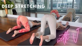 Deep Yoga Stretching with Friends