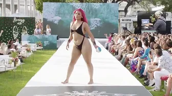 Bianca Romain Vs Chloe Renae In Slow Motion | Breezy Bowl Swim Week 2024 | Fashion Show #4