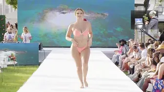 Bianca Romain Vs Chloe Renae In Slow Motion | Breezy Bowl Swim Week 2024 | Fashion Show #7