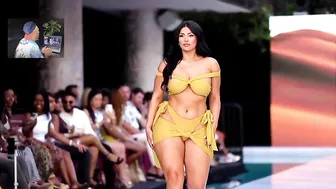 Erifili Sfakianakis Walks In Swimwear | Miami Swim Week 2024 - Plus Size Fashion Show #2