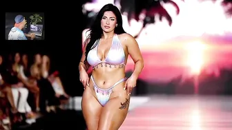 Erifili Sfakianakis Walks In Swimwear | Miami Swim Week 2024 - Plus Size Fashion Show #4