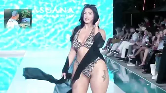 Erifili Sfakianakis Walks In Swimwear | Miami Swim Week 2024 - Plus Size Fashion Show #6